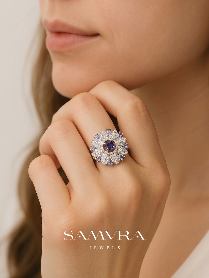 SAMVRA PURPLE FLOWER