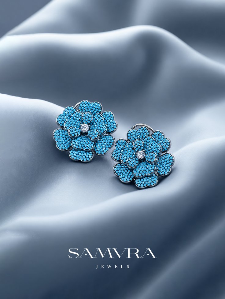 SAMVRA BLUE FLOWER alternate view