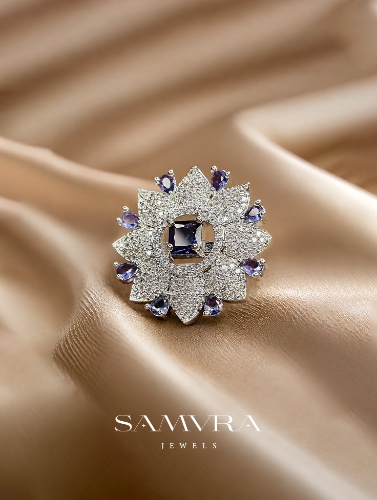 SAMVRA PURPLE FLOWER alternate view